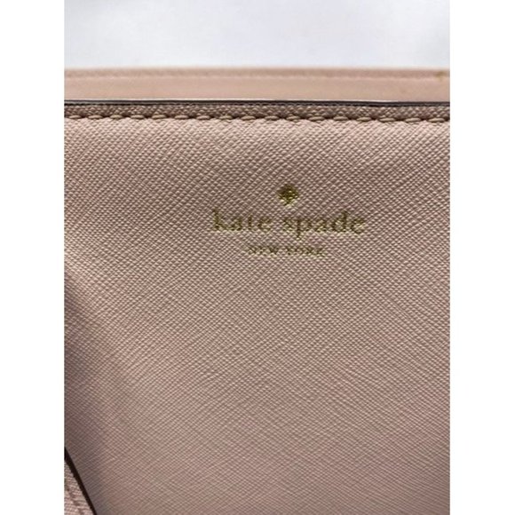 Kate Spade Unique Studded Bow Pink Leather Cross Body Bag - Picture 9 of 9